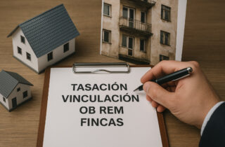 tasación vinculación ob rem de fincas
